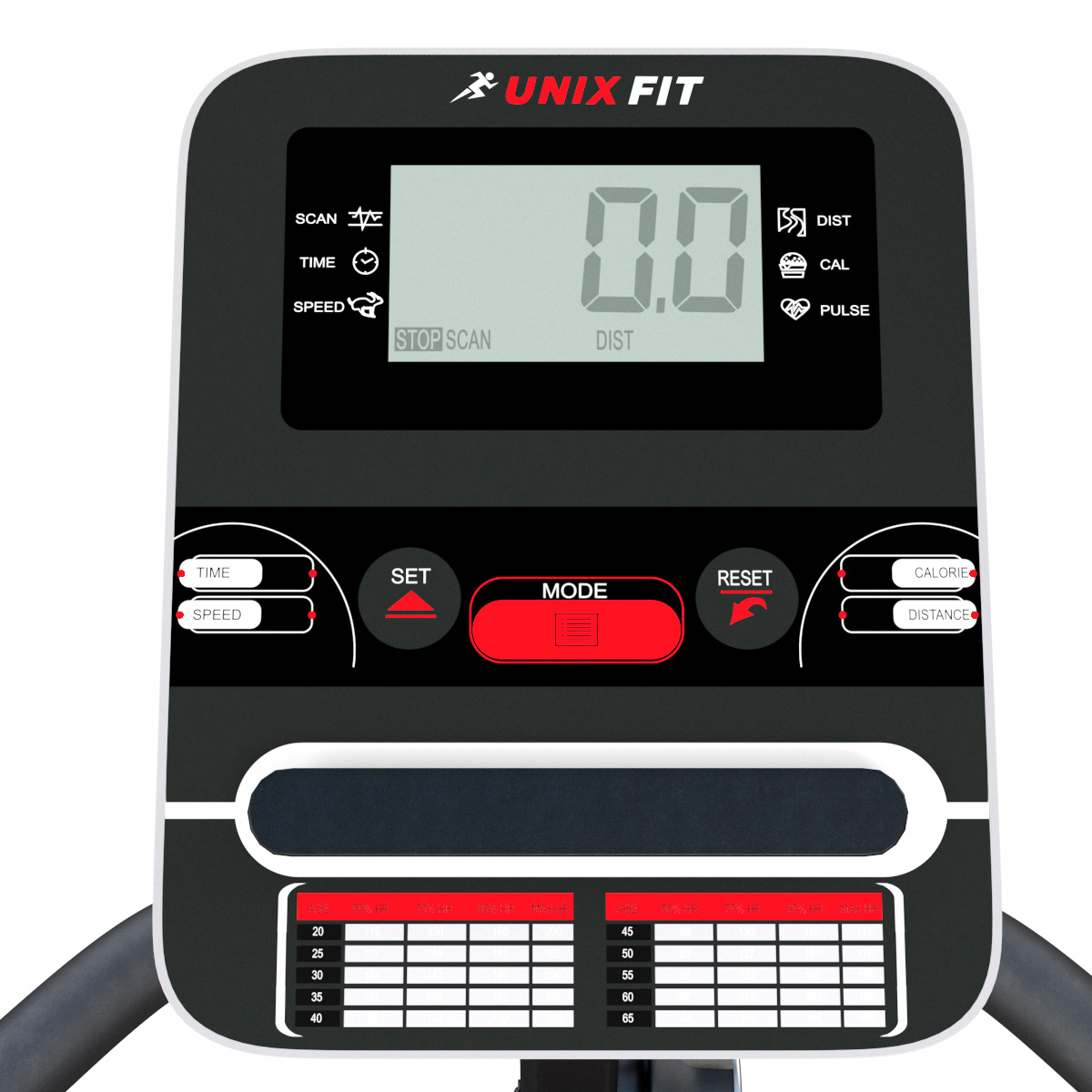 Велотренажер UNIX Fit BL-400 черный