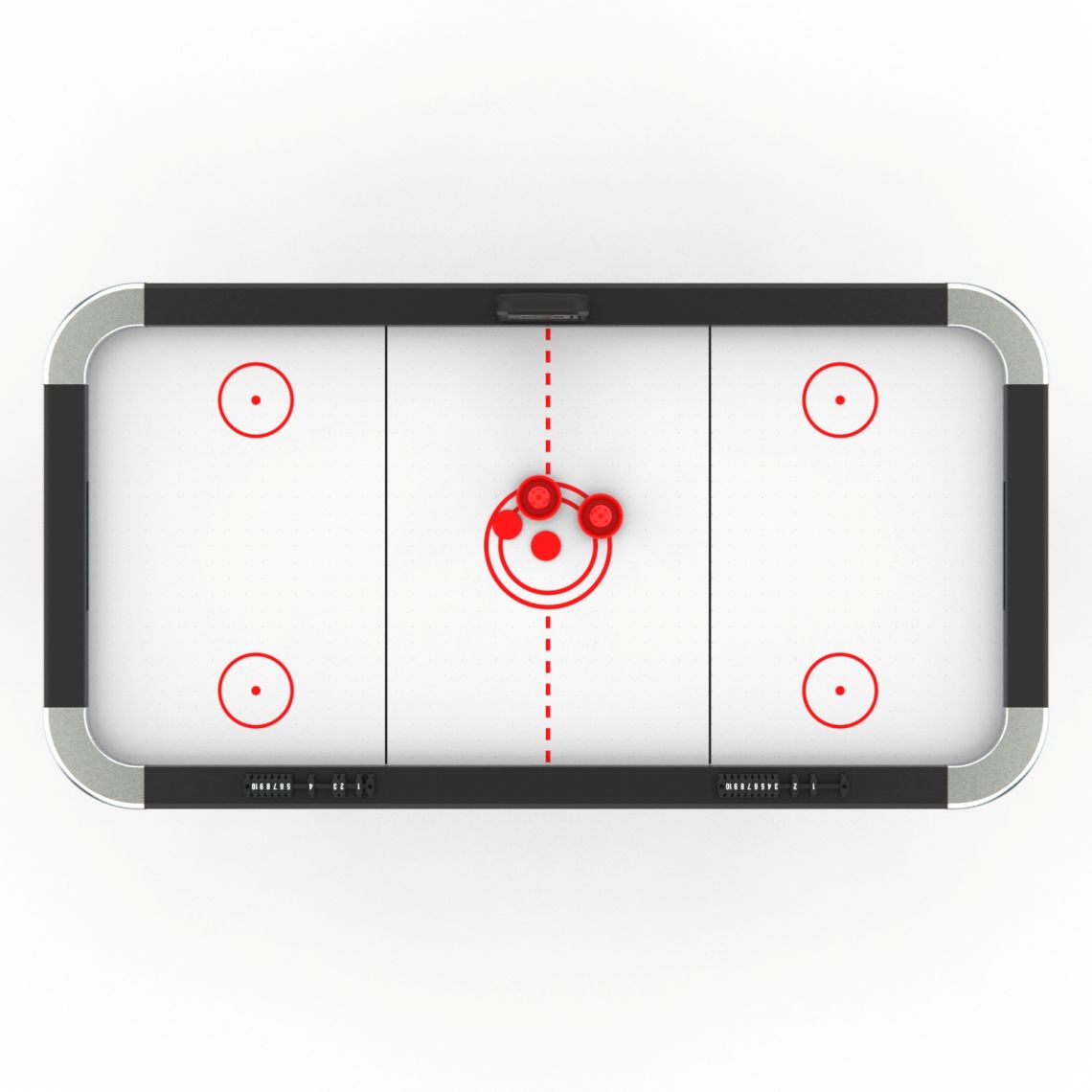Игровой стол - аэрохоккей DFC HAMBOURG 7ft