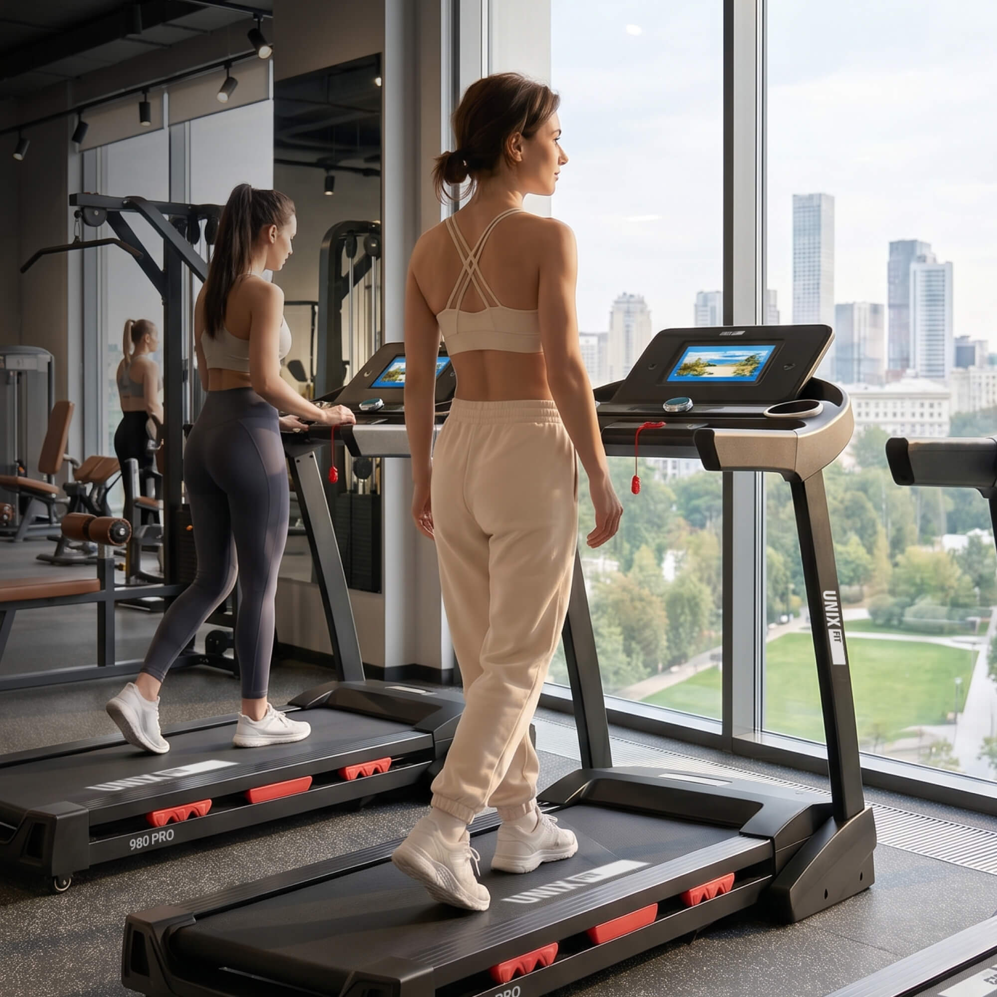 Беговая дорожка UNIX Fit MX-980 AC (10,1" TFT) — купить в Actus Sport