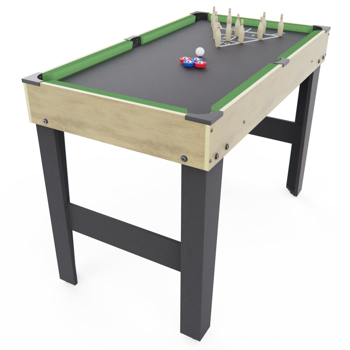 Игровой стол - трансформер 10 в 1 DFC 48" 122 x 61 см