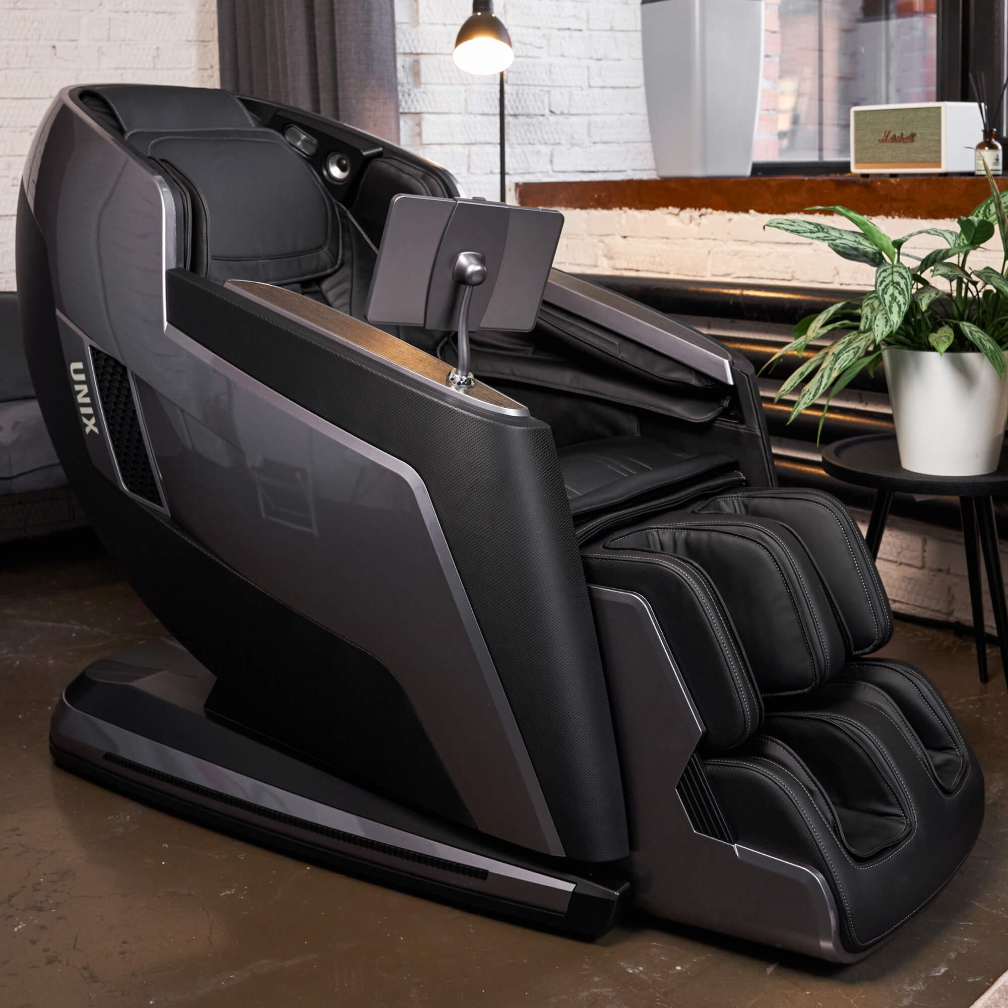 Массажное кресло UNIX Афелия / Afelia черный