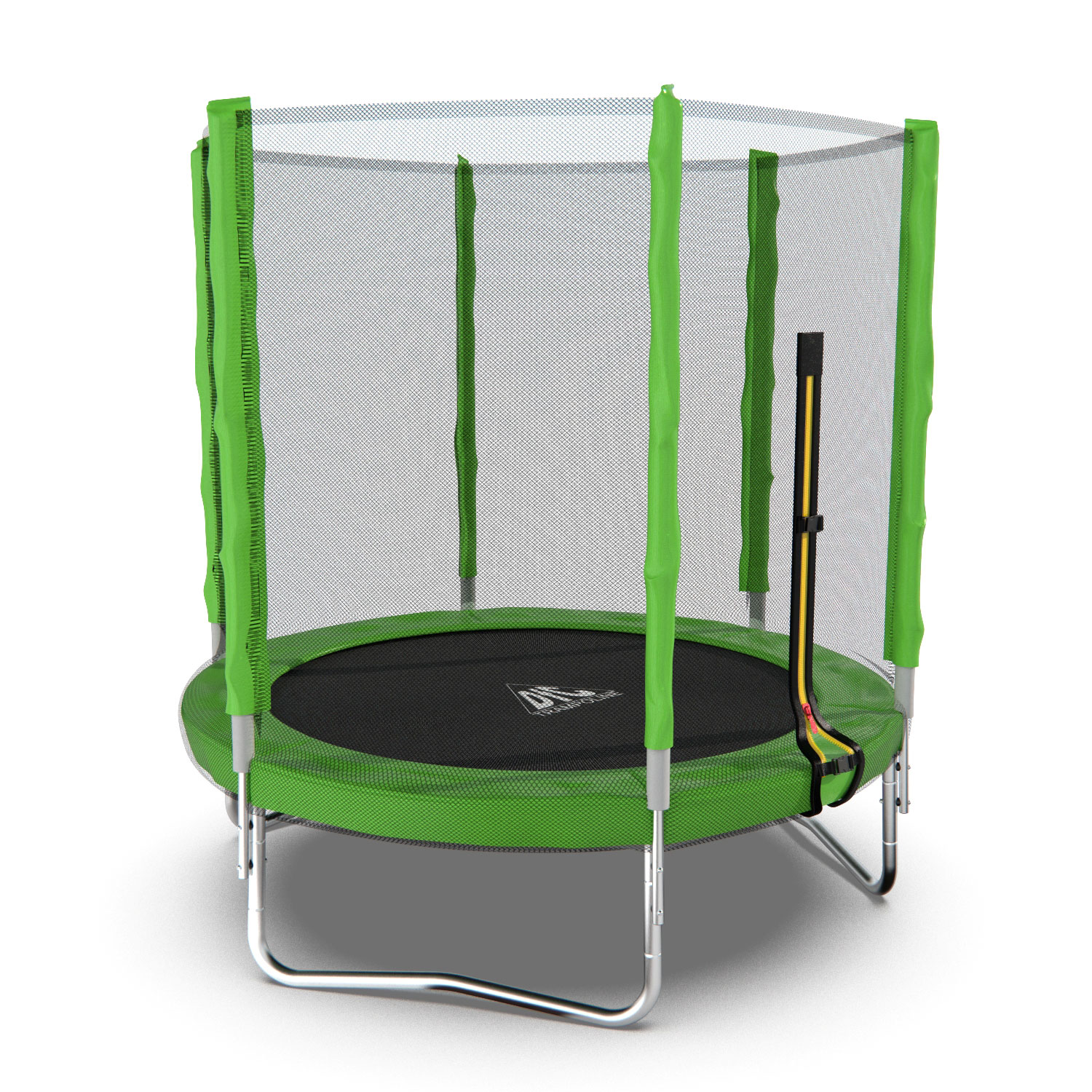Батут DFC Trampoline Fitness с сеткой 6ft Светло-зелёный