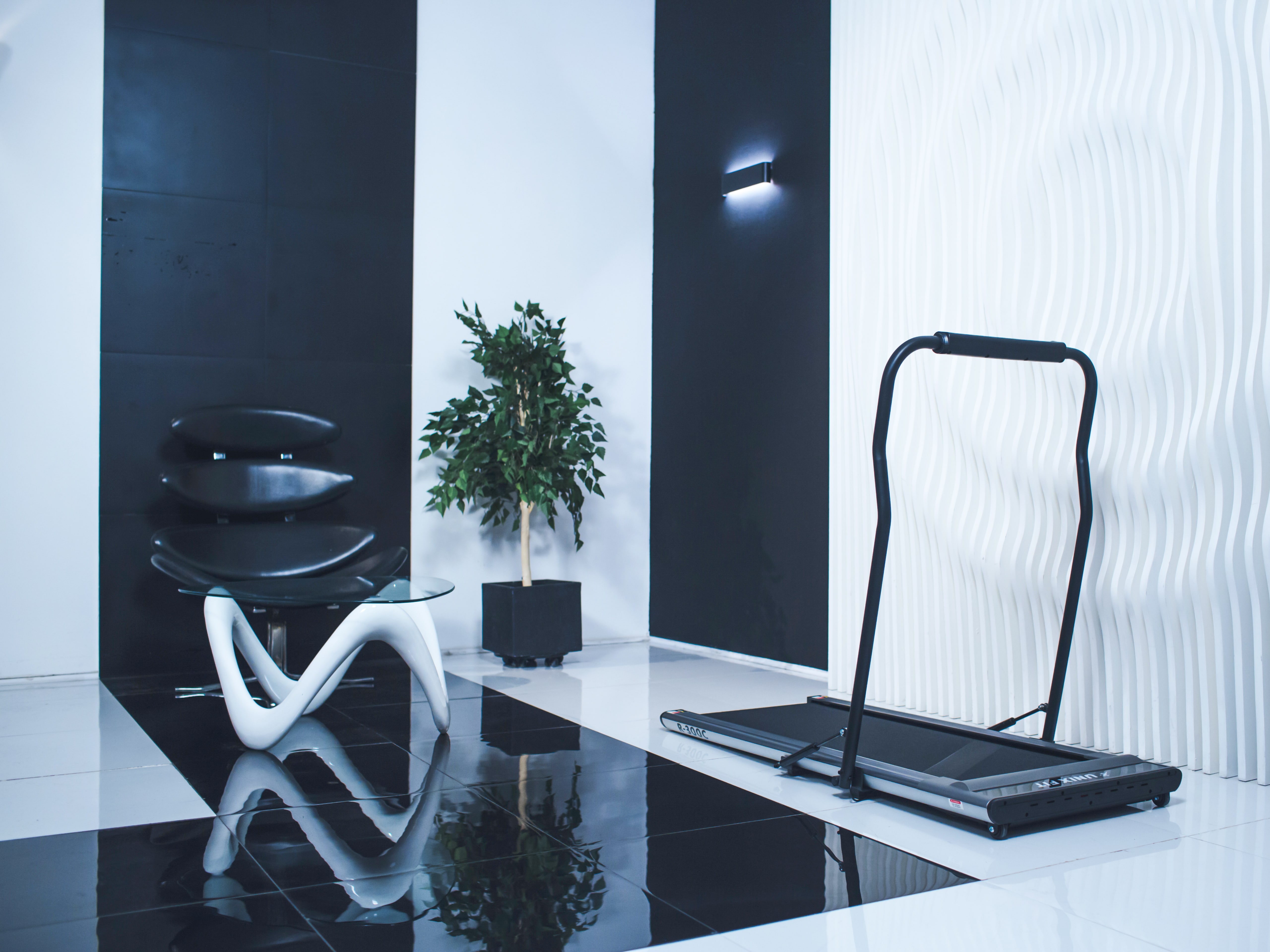 Беговая дорожка UNIX Fit R-300C серый