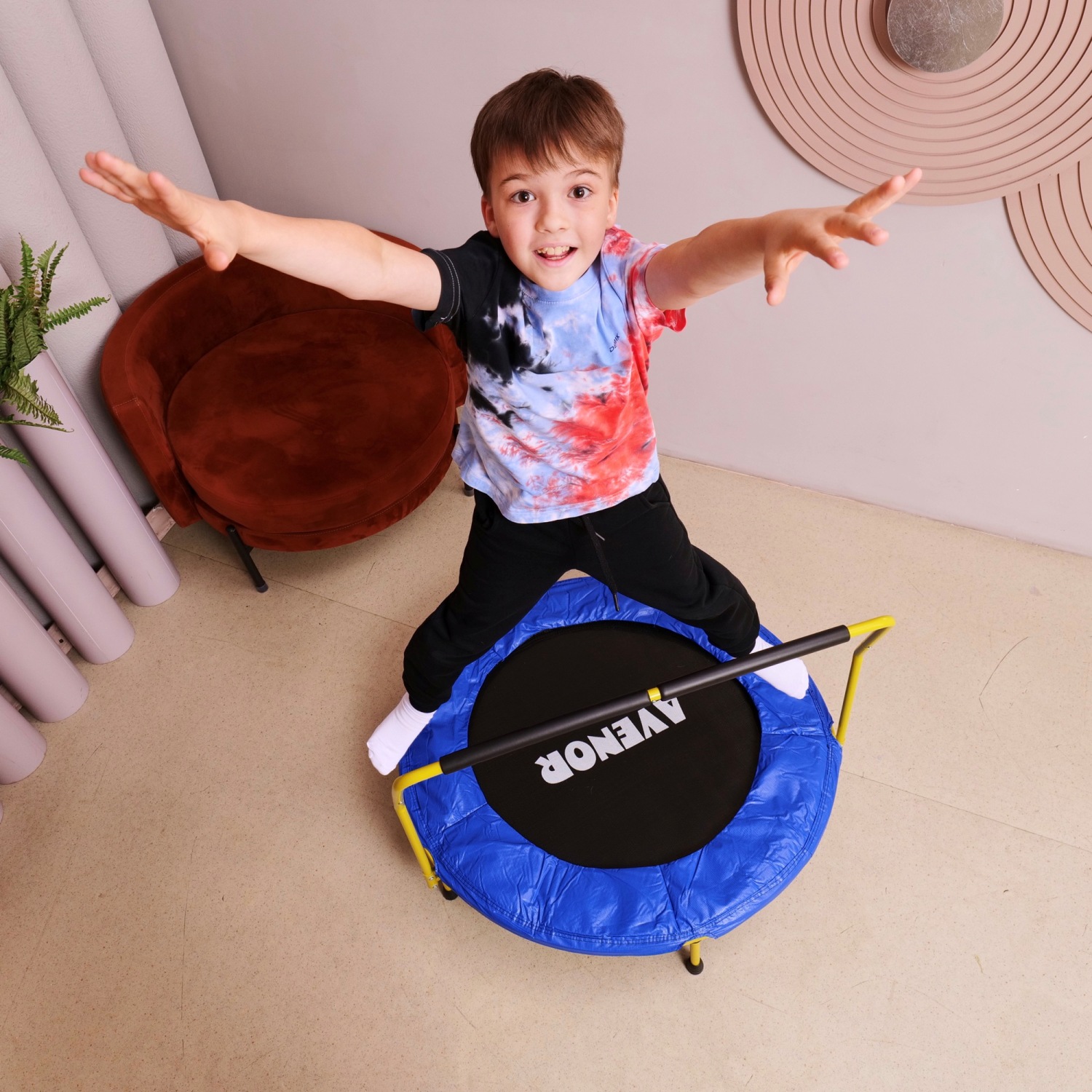 Батут с поручнем DFC AVENOR 36"