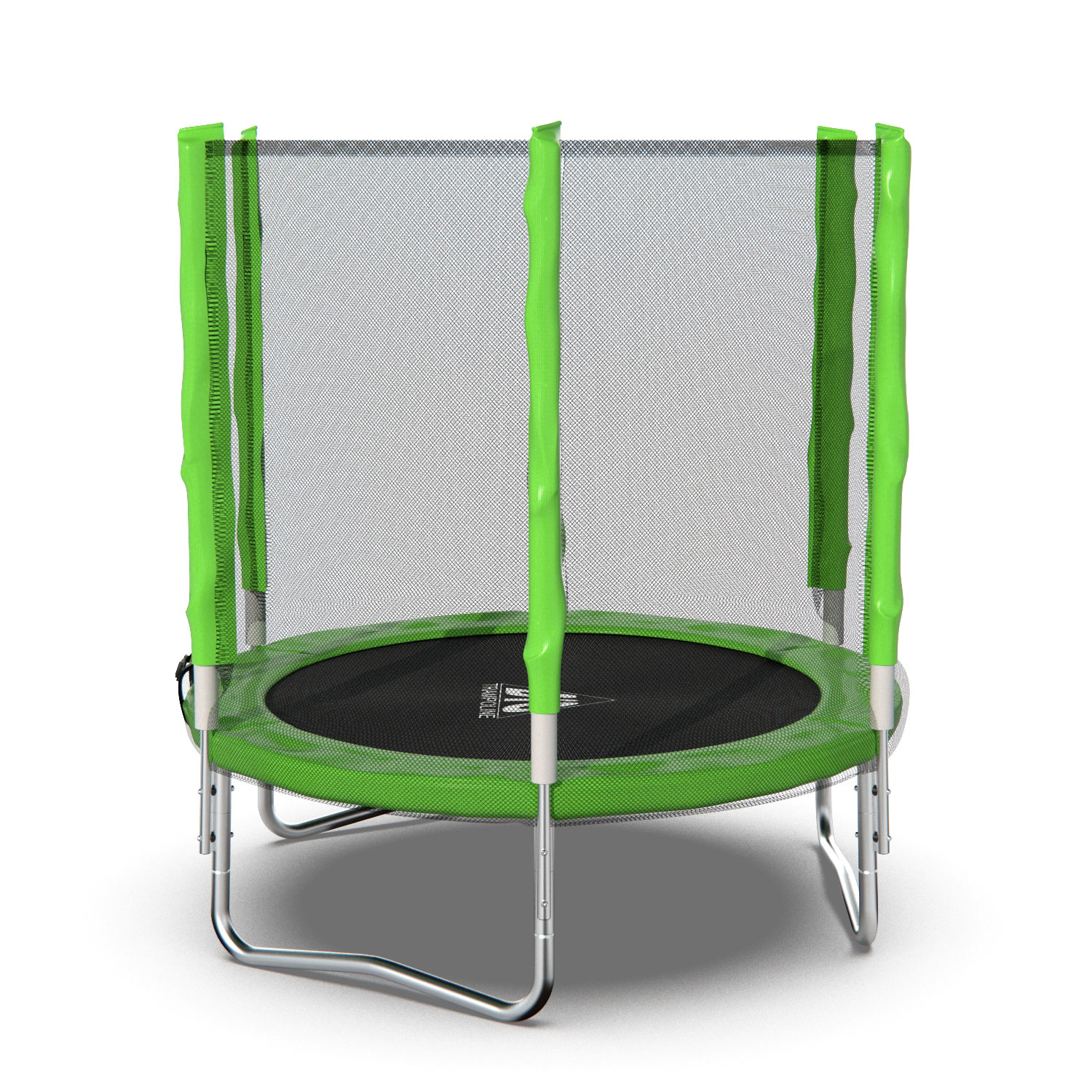 Батут DFC Trampoline Fitness с сеткой 5ft Светло-зелёный