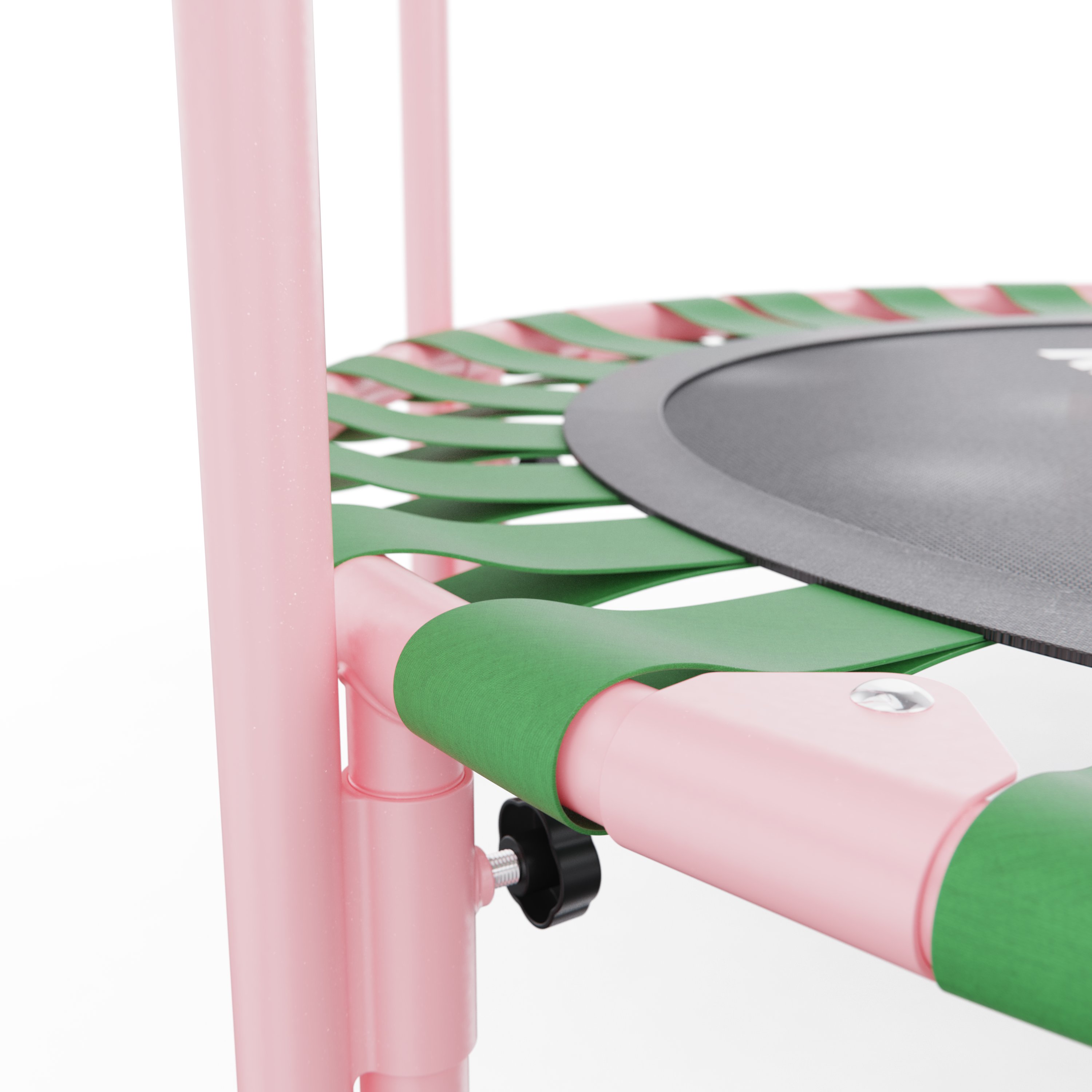 Детский батут DFC KENSONE 36" BSD-KT-U bar-Pink с поручнем