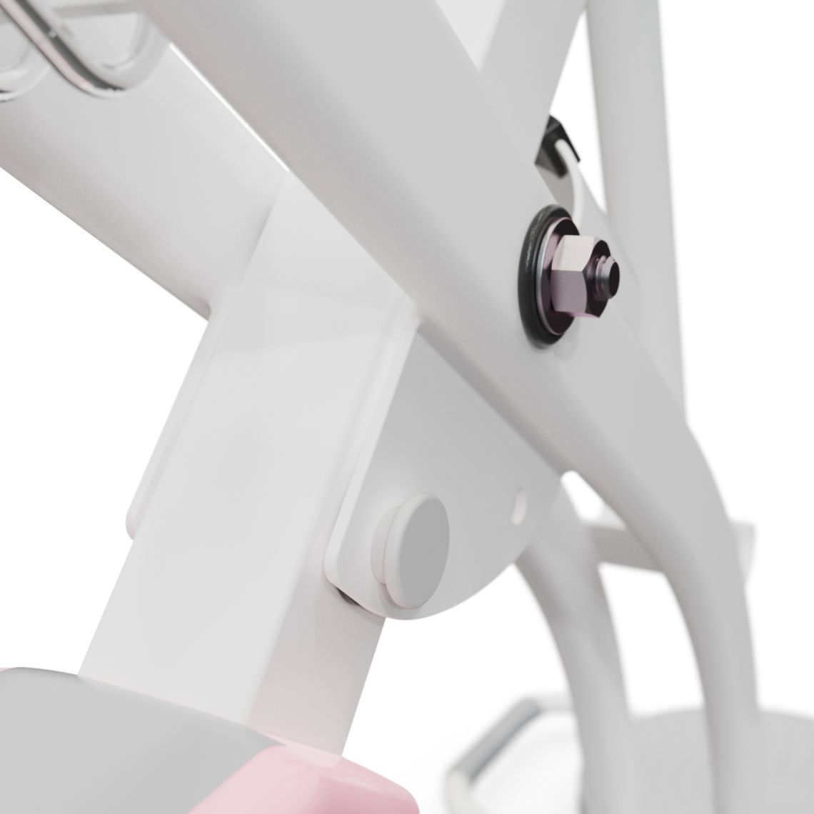 Велотренажер X-Bike DFC DavCreator Max PRO, бело-розовый — купить в Actus Sport