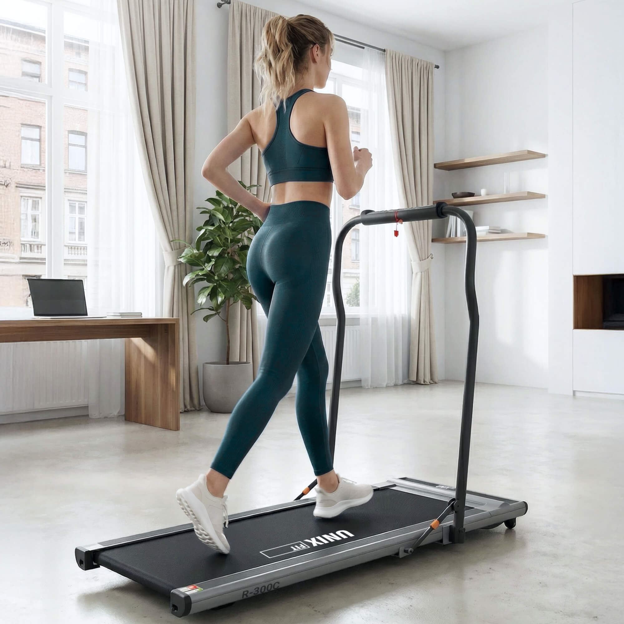 Беговая дорожка UNIX Fit R-300C серый