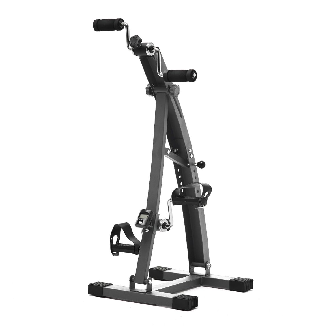 Велотренажер двойной DFC B6009G dual bike (серый) — купить в Actus Sport