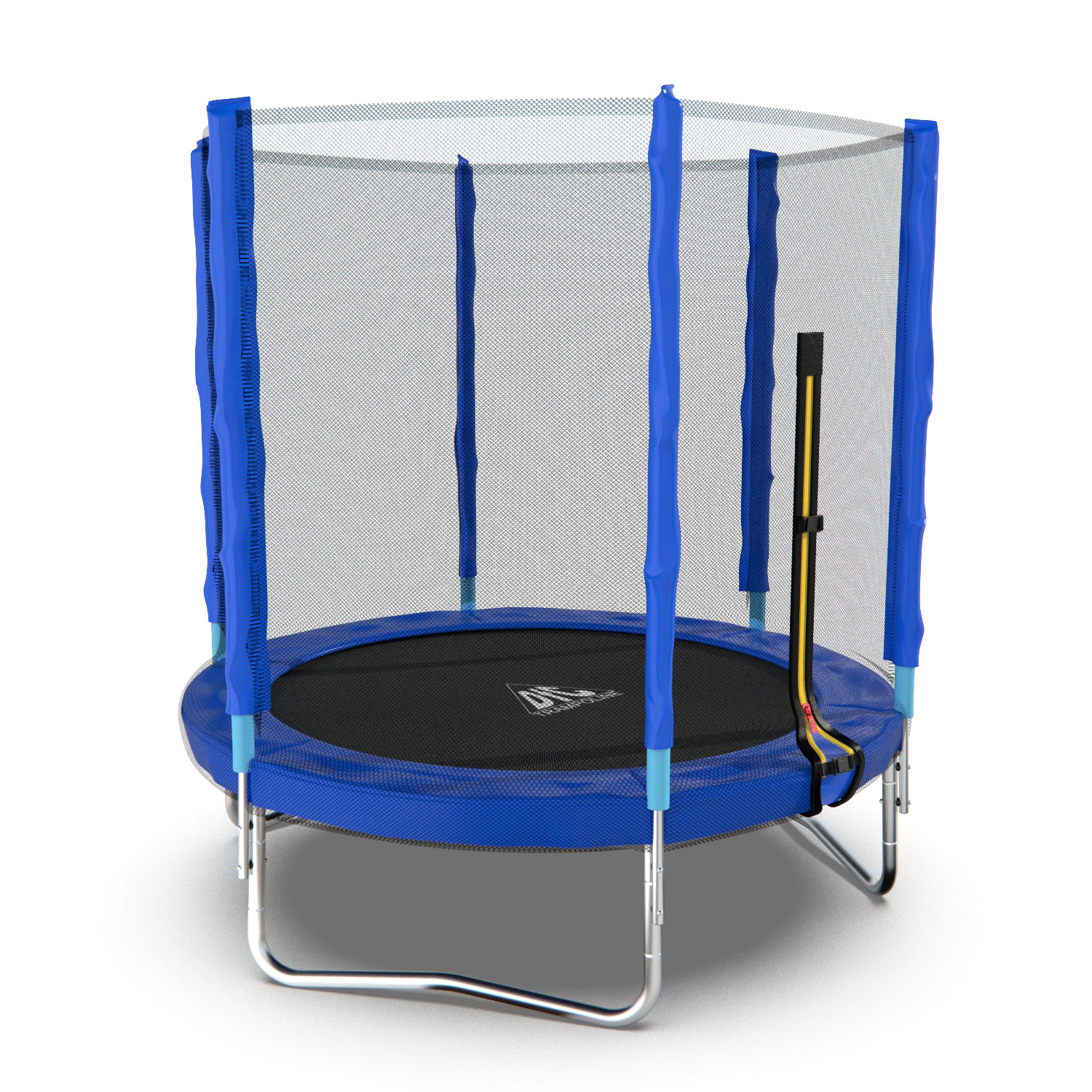 Батут DFC Trampoline Fitness с сеткой 6ft Синий