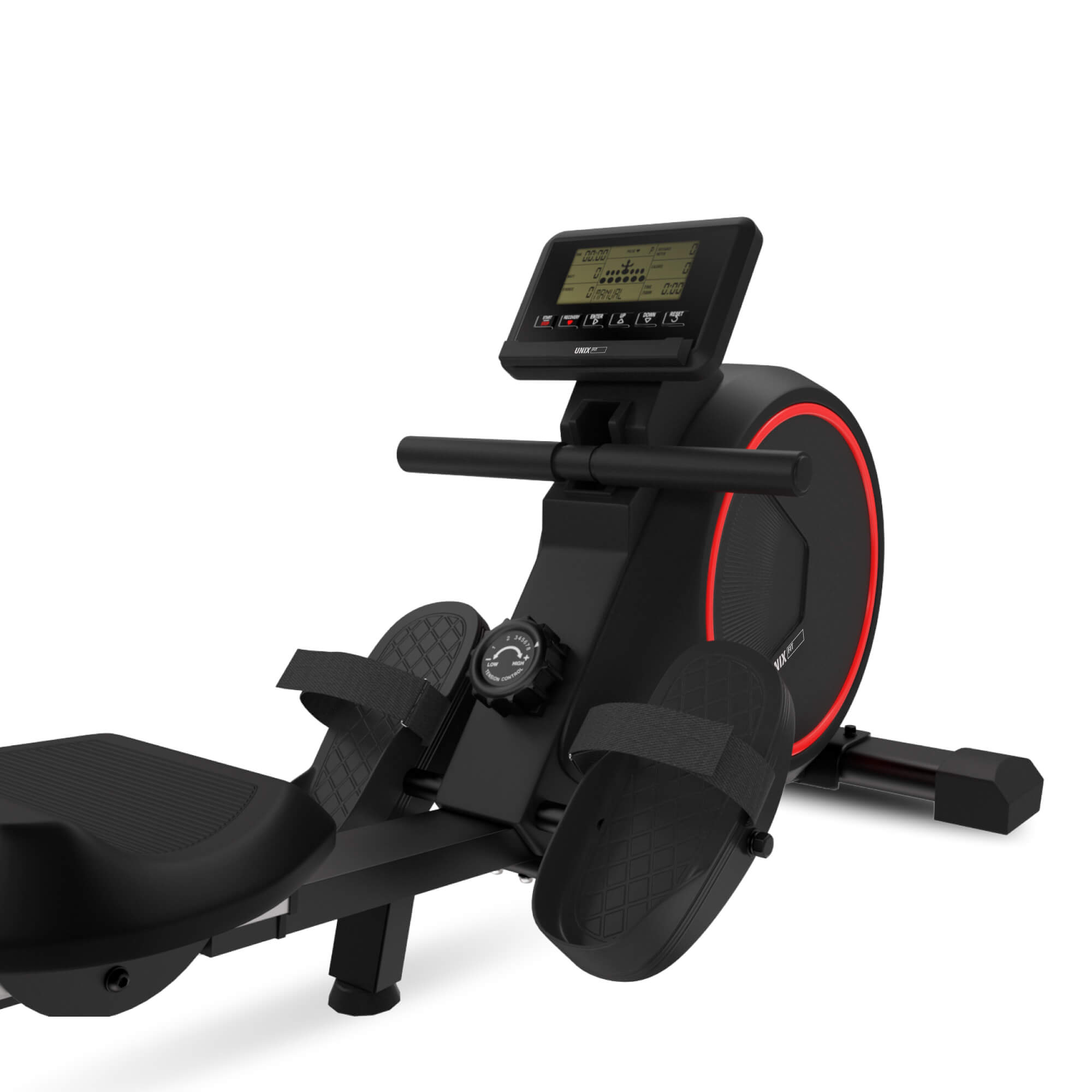 Гребной тренажер UNIX Fit механическая нагрузка / Techno Rower 410
