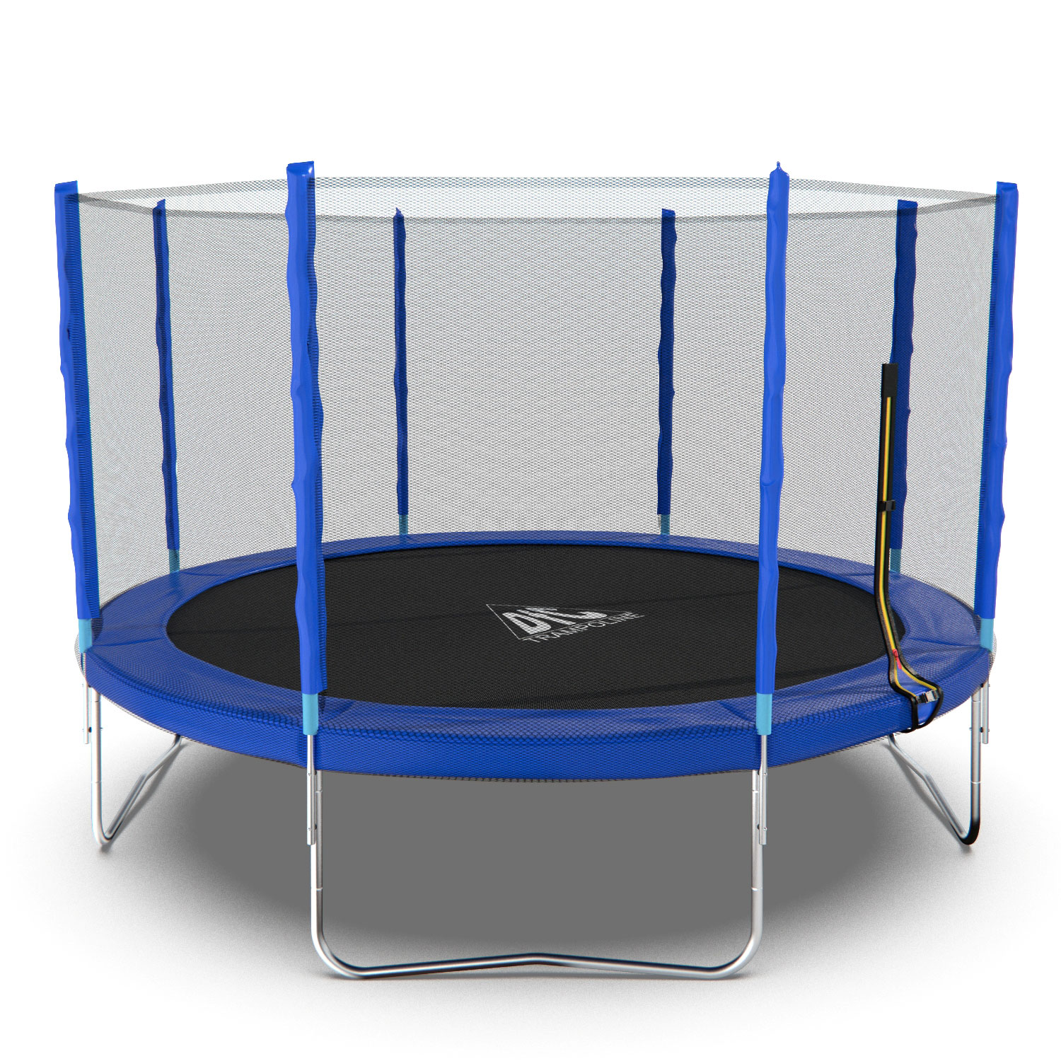 Батут DFC Trampoline Fitness с сеткой 12ft (12FT-TR-B)