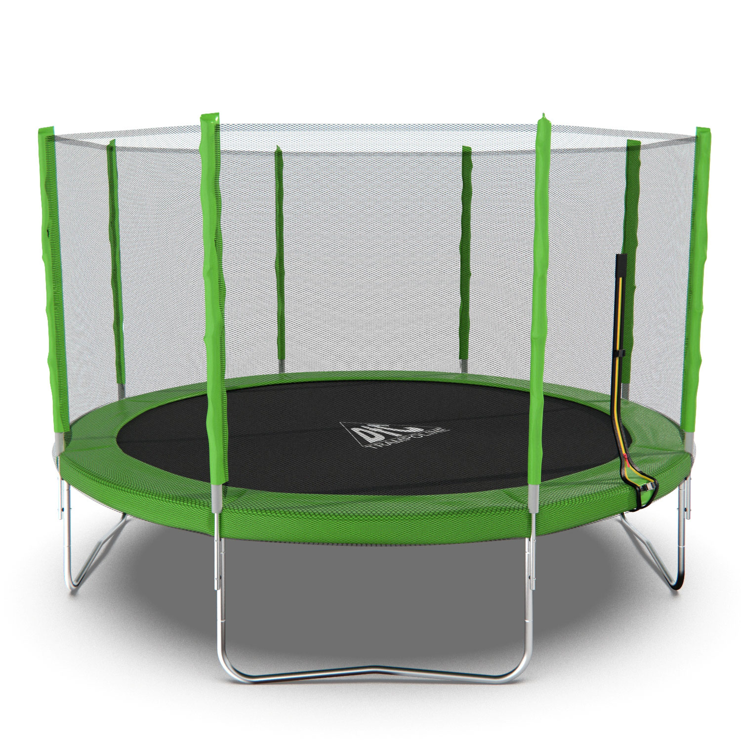 Батут DFC Trampoline Fitness с сеткой 12ft (12FT-TR-LG)