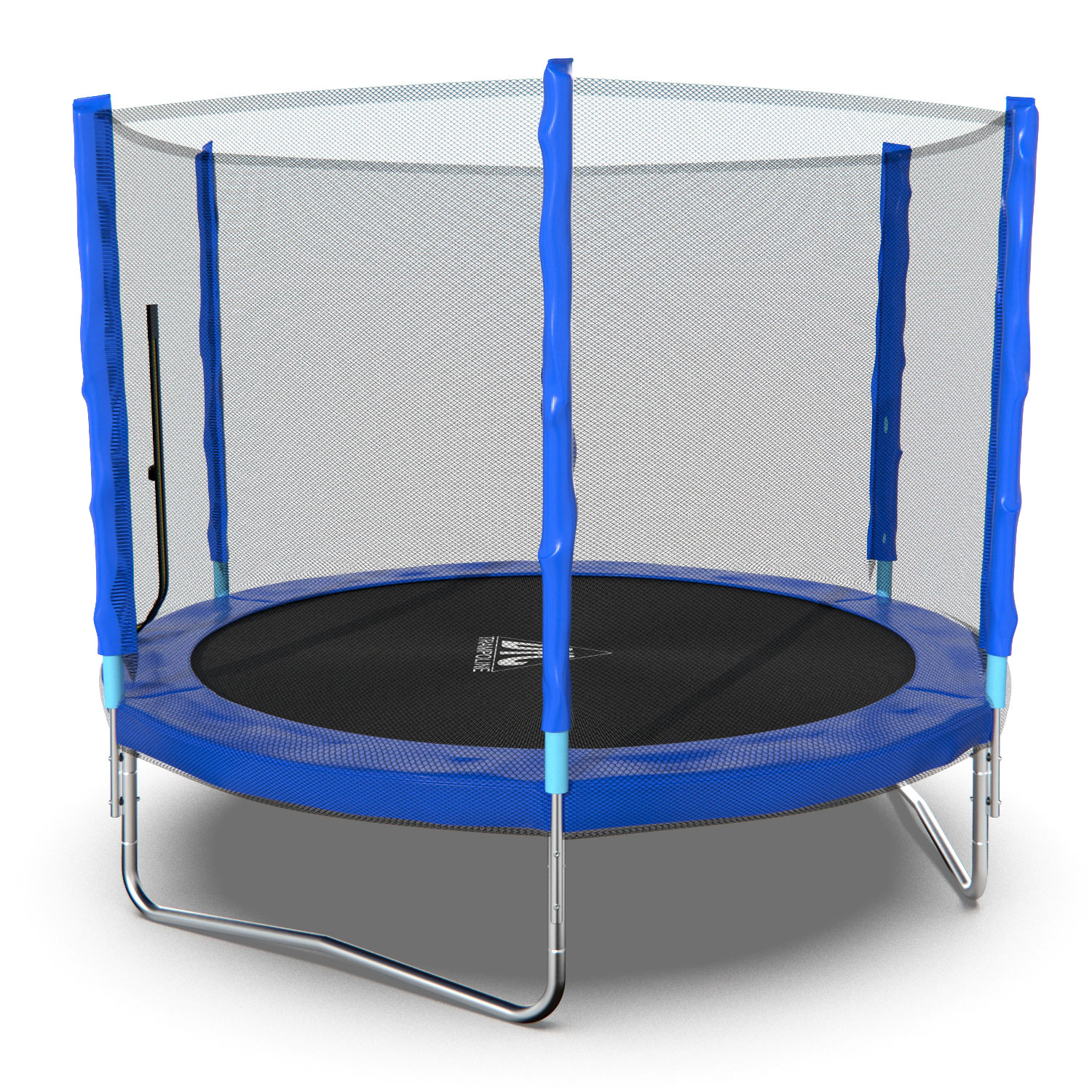 Батут DFC Trampoline Fitness с сеткой 8ft Синий