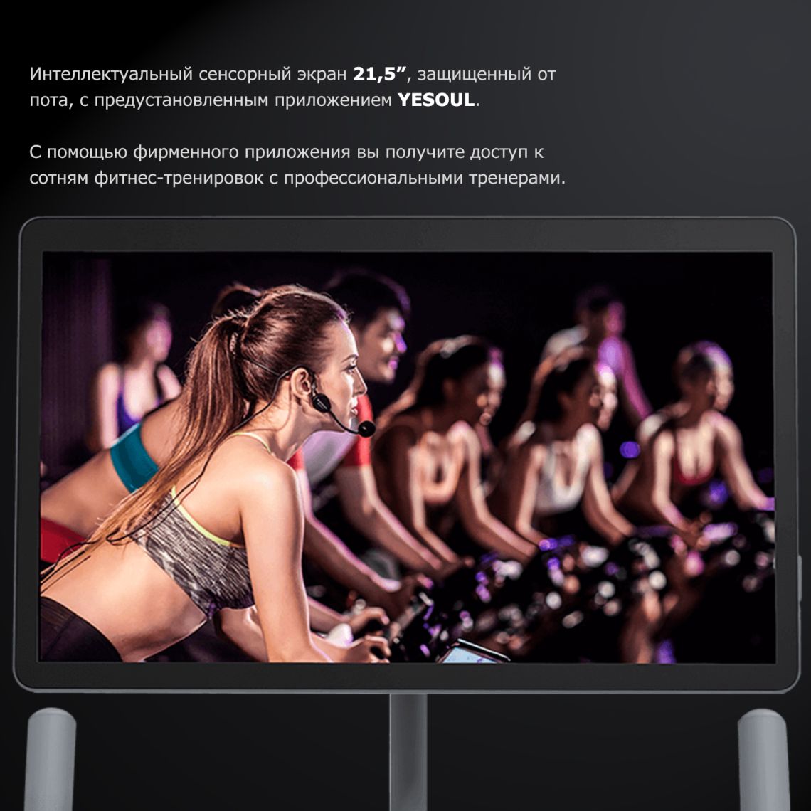 Велотренажер Yesoul BS3-B PRO PLUS — купить в Actus Sport