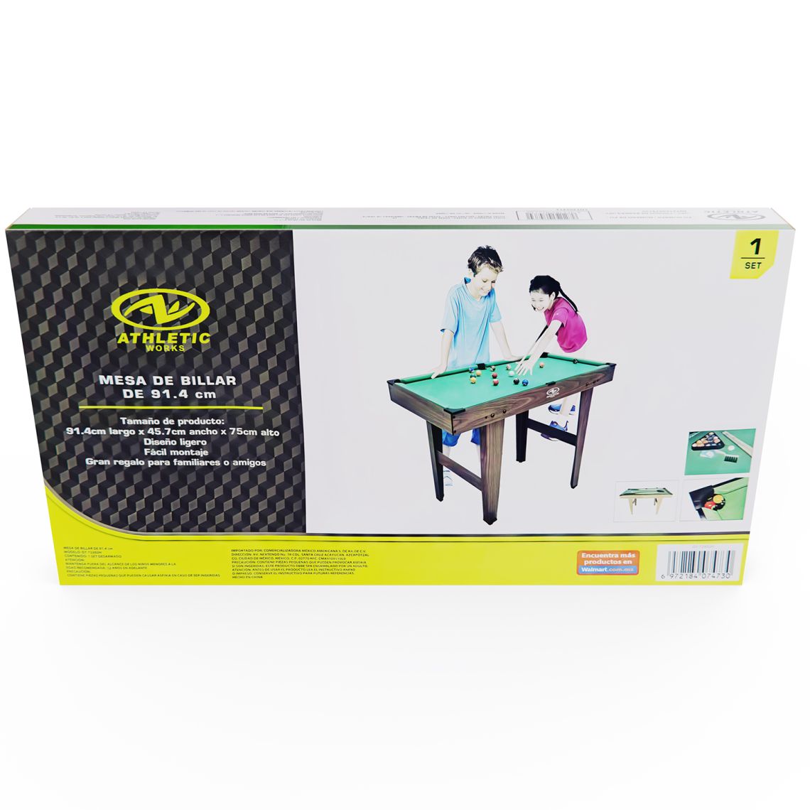 Игровой стол - бильярд DFC Athletic 36" 91 x 48 см