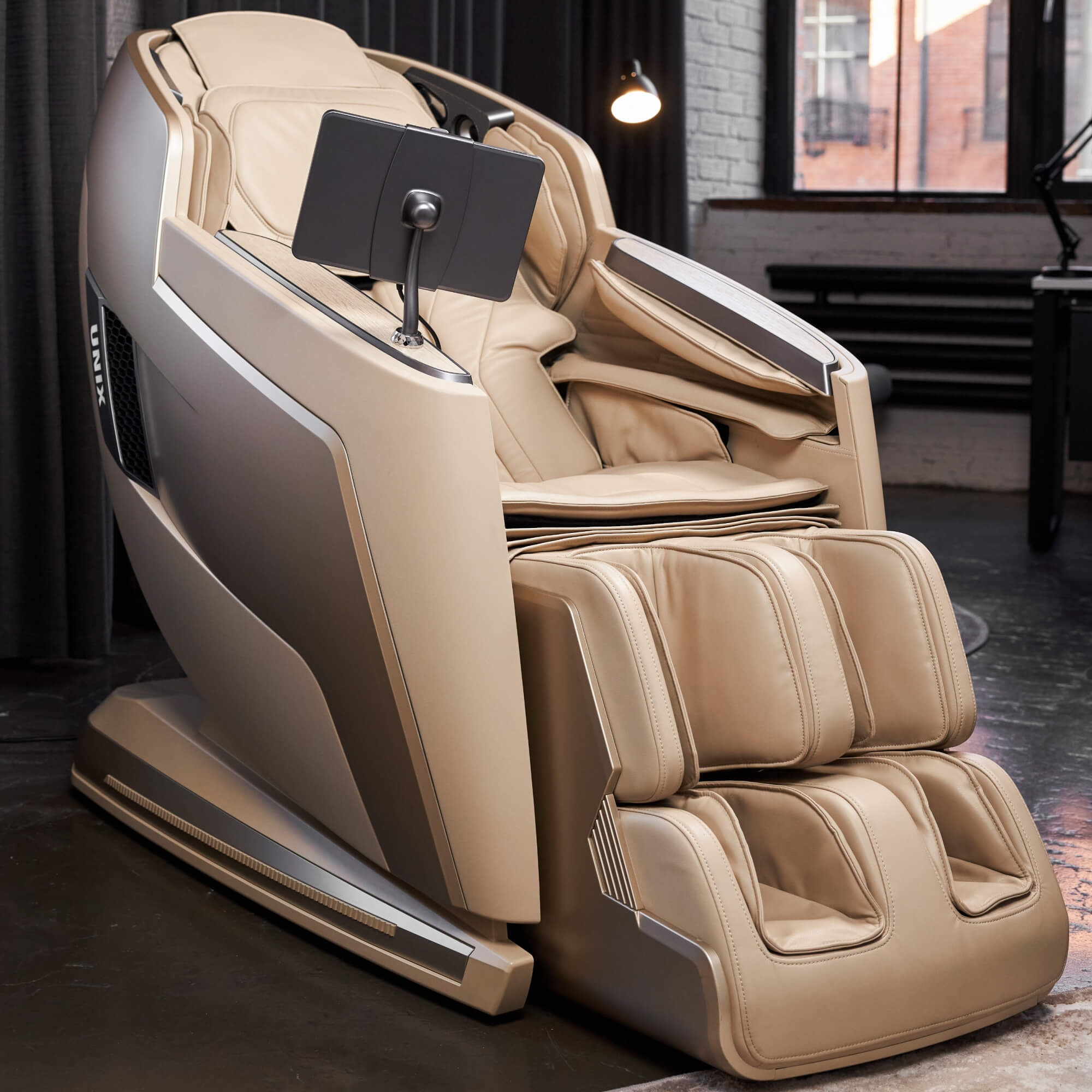 Массажное кресло UNIX Афелия / Afelia бежевый