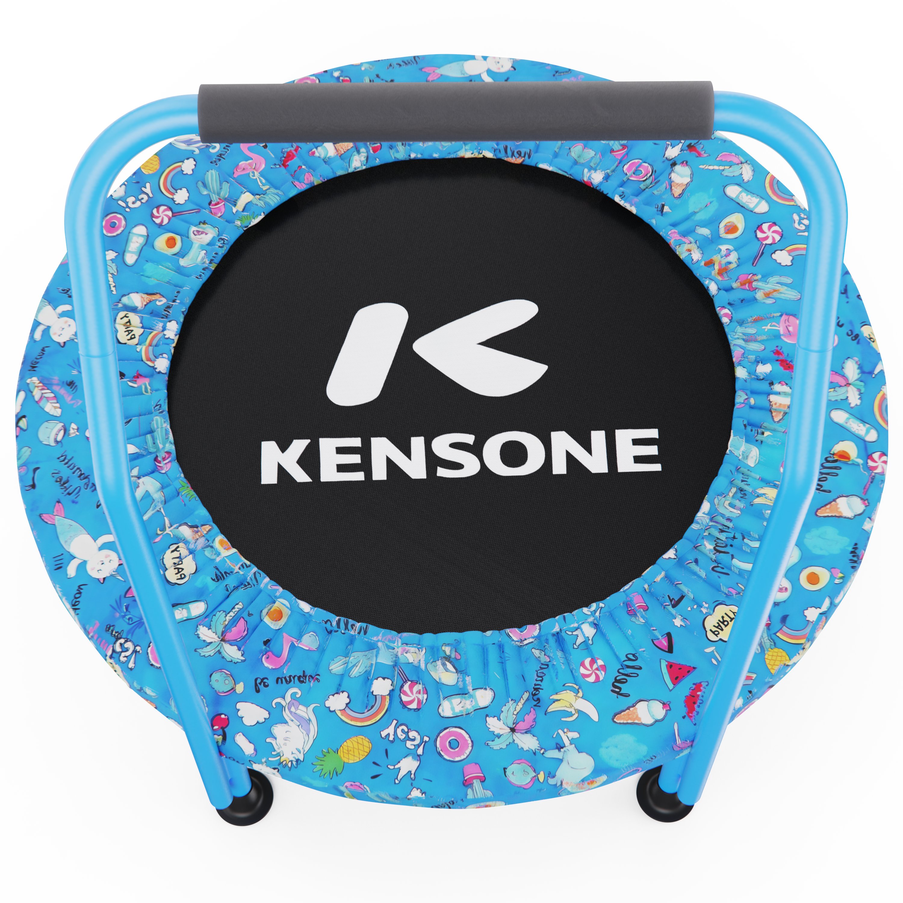 Детский батут DFC KENSONE 36" BSD-KT-U bar-Blue с поручнем