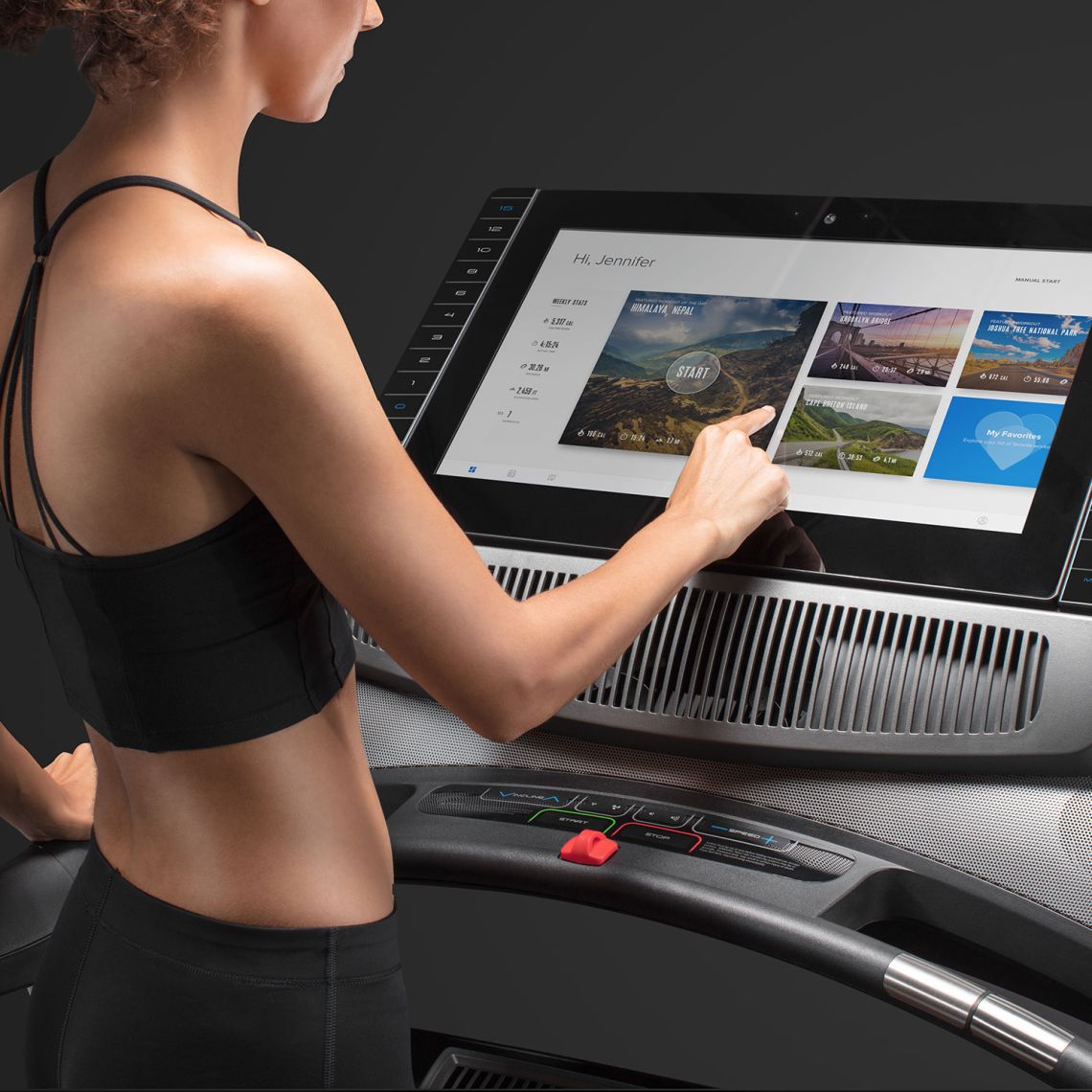 Беговая дорожка NordicTrack Commercial 2950 new, 22" HD-дисплей — купить в Actus Sport