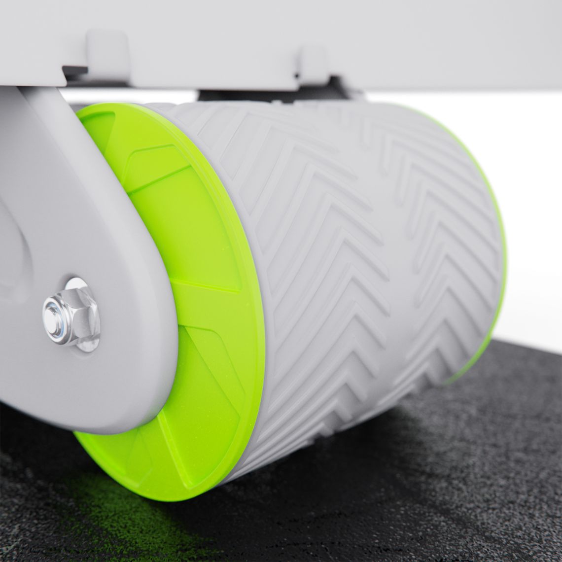 Тренажёр для пресса AB Roller SND-GT зеленый с ковриком 45 х 30 x 3.5 cм