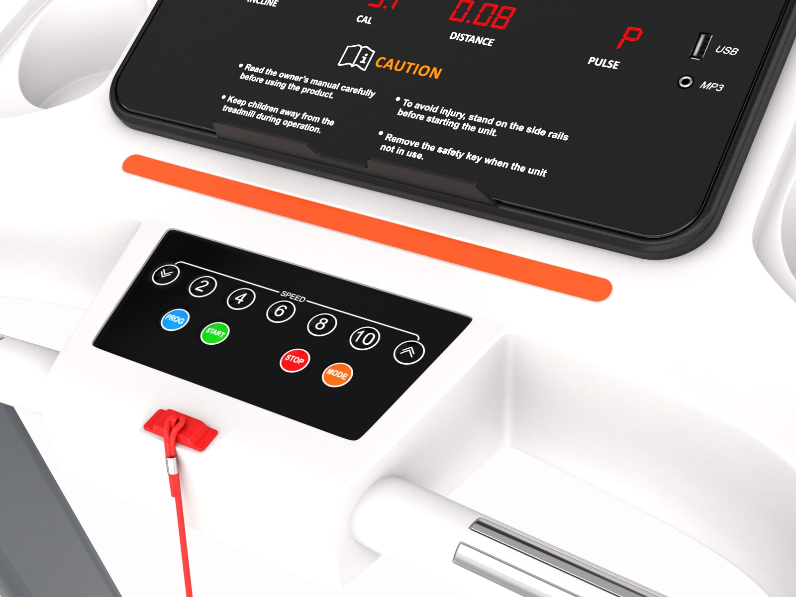 Беговая дорожка UNIX Fit ST-630R белый