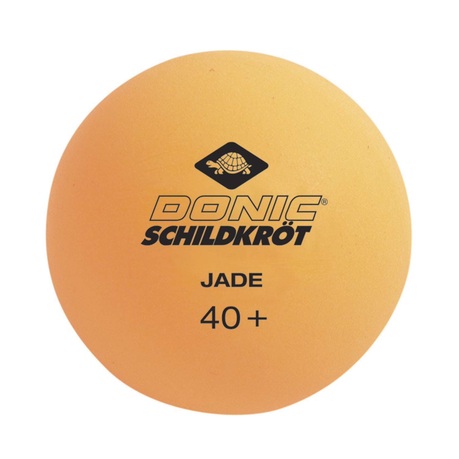 Мячики для н/тенниса DONIC JADE 40+, 6 штук, оранжевый (618378S)