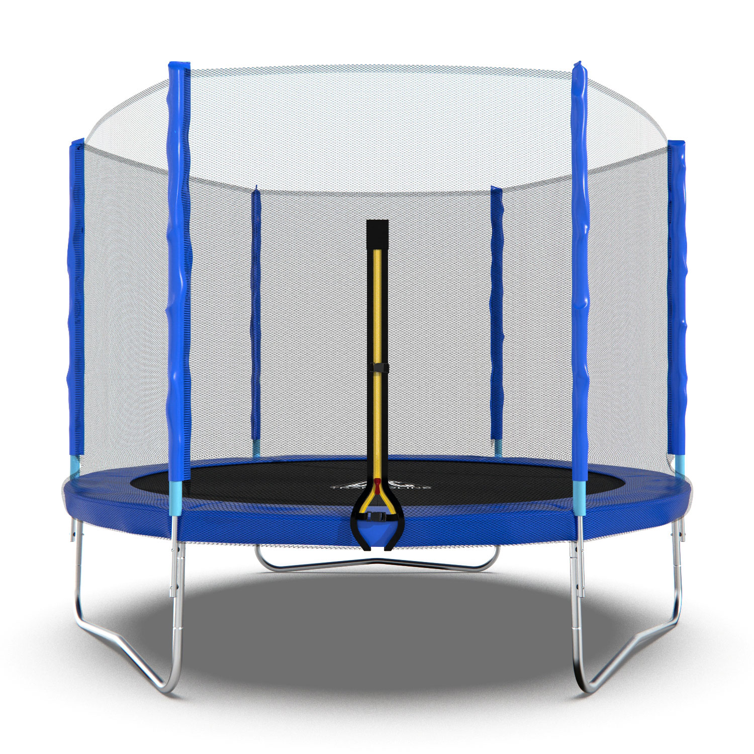 Батут DFC Trampoline Fitness с сеткой 10ft Синий