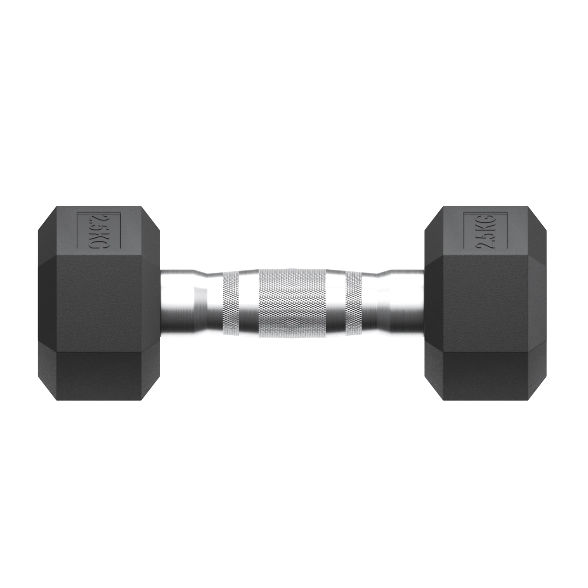 Гантель гексагональная UNIX Fit обрезиненная 2,5 кг / шт.