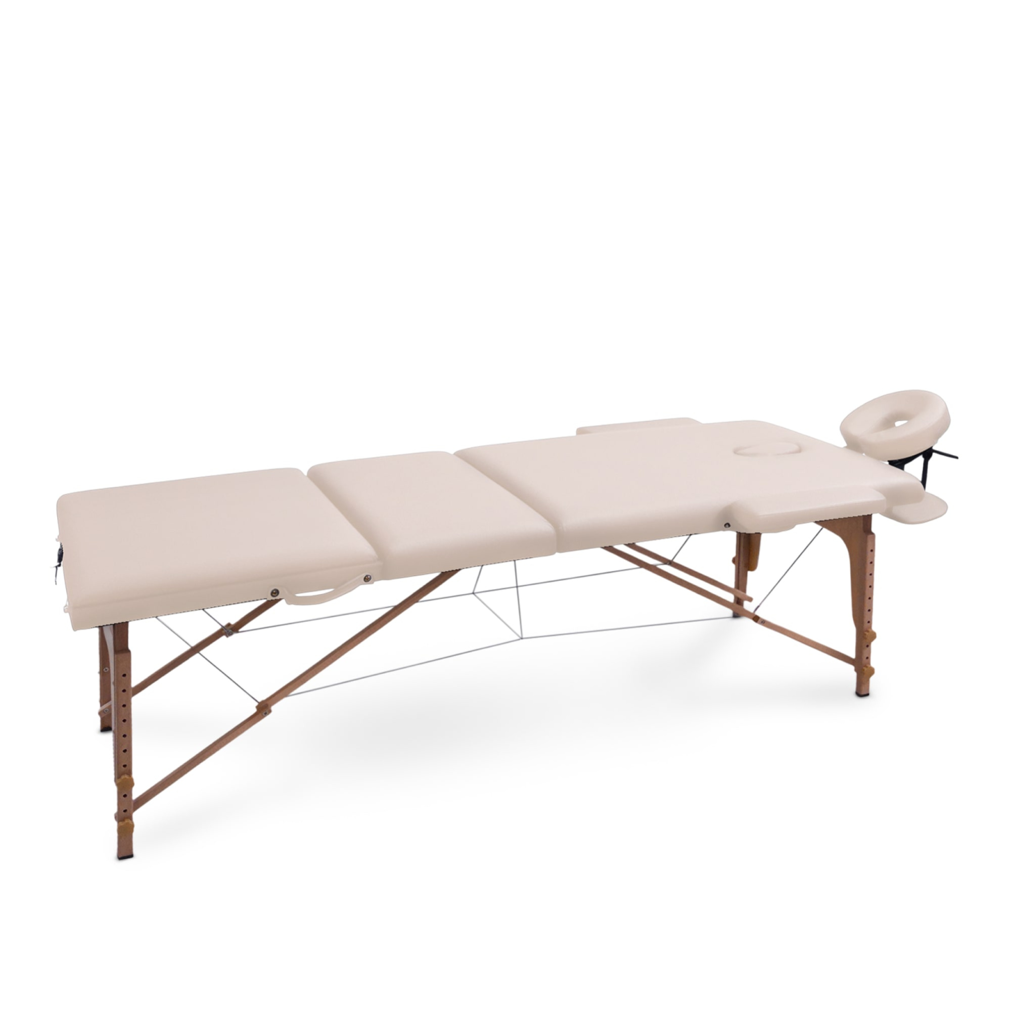 Массажный стол UNIX Стандарт / Standard 3 секции бежевый